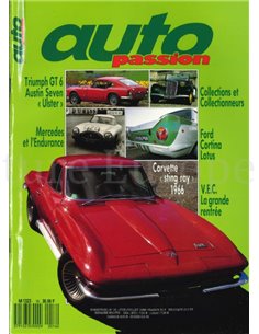 1988 AUTO PASSION ZEITSCHRIFT 16 FRANZÖSISCH