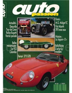 1988 AUTO PASSION TIJDSCHRIFT 13 FRANS