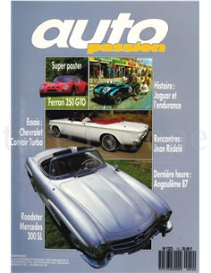 1987 AUTO PASSION TIJDSCHRIFT 12 FRANS