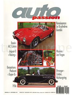 1987 AUTO PASSION ZEITSCHRIFT 11 FRANZÖSISCH