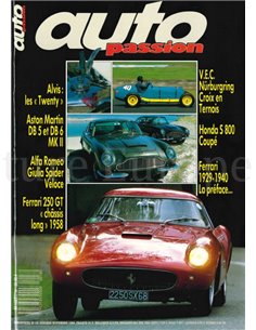 1988 AUTO PASSION ZEITSCHRIFT 17 FRANZÖSISCH