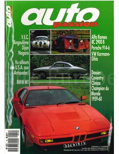 1988 AUTO PASSION TIJDSCHRIFT 19 FRANS