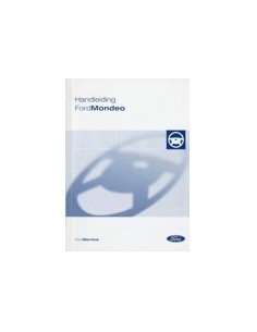 2004 FORD MONDEO INSTRUCTIEBOEKJE NEDERLANDS