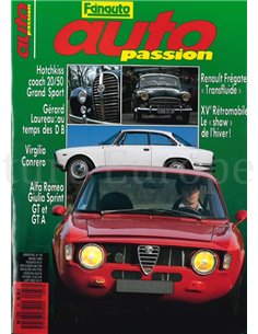 1990 AUTO PASSION ZEITSCHRIFT 33 FRANZÖSISCH