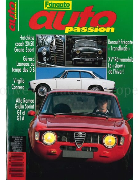 1990 AUTO PASSION TIJDSCHRIFT 33 FRANS