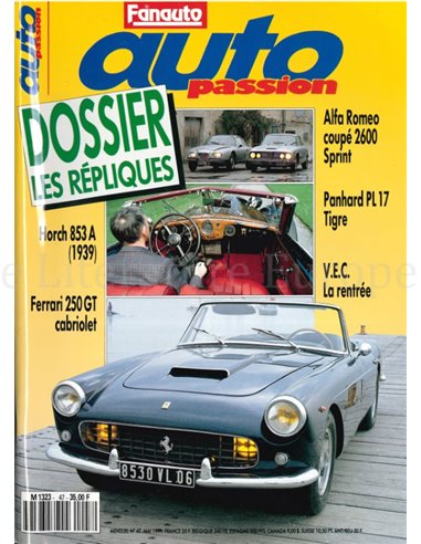 1991 AUTO PASSION MAGAZINE 47 FRENCH