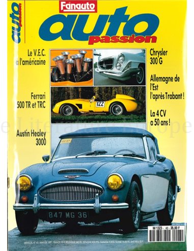 1991 AUTO PASSION TIJDSCHRIFT 43 FRANS