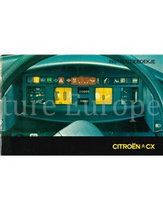 1975 CITROEN CX OWNERS MANUAL DUTCH