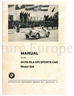 1939 BMW 328 OWNERS MANUAL ENGLISH 2