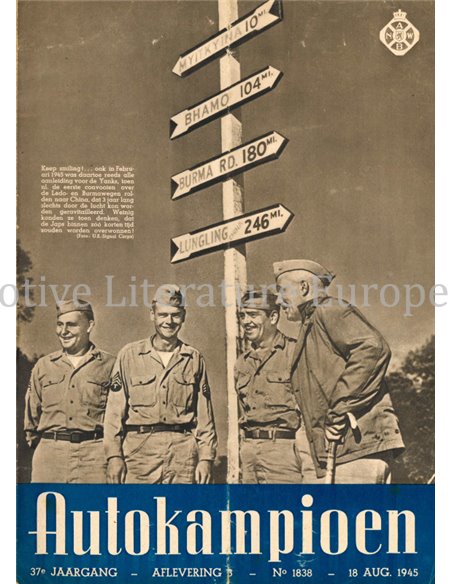 1945 AUTOKAMPIOEN MAGAZINE 3 DUTCH