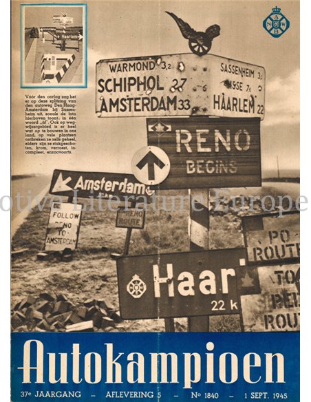 1945 AUTOKAMPIOEN MAGAZINE 5 DUTCH