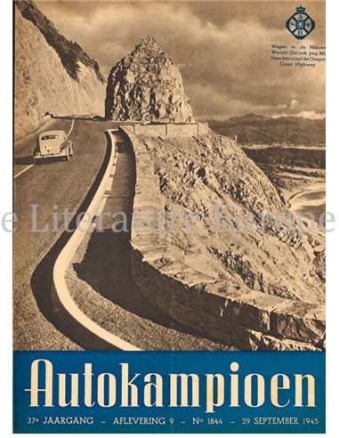 1945 AUTOKAMPIOEN MAGAZINE 9 NEDERLANDS
