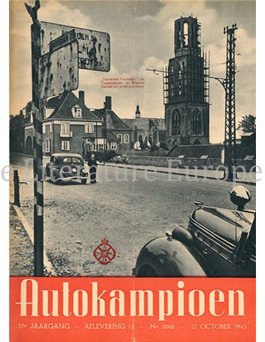 1945 AUTOKAMPIOEN MAGAZIN 13 NIEDERLÄNDISCH