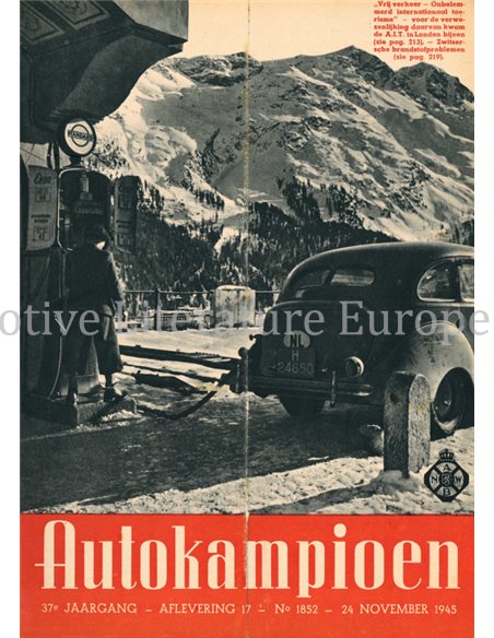 1945 AUTOKAMPIOEN MAGAZIN 17 NIEDERLÄNDISCH