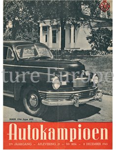 1945 AUTOKAMPIOEN MAGAZIN 19 NIEDERLÄNDISCH