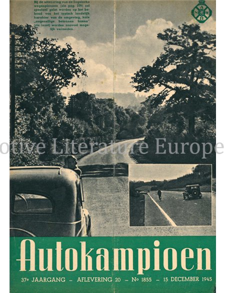 1945 AUTOKAMPIOEN MAGAZINE 20 DUTCH