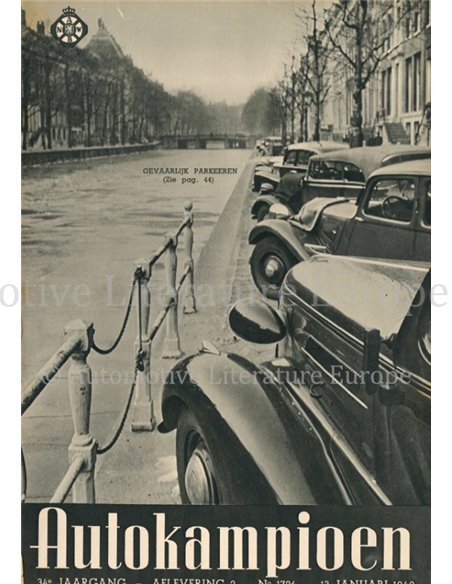 1940 AUTOKAMPIOEN MAGAZIN 2 NIEDERLÄNDISCH