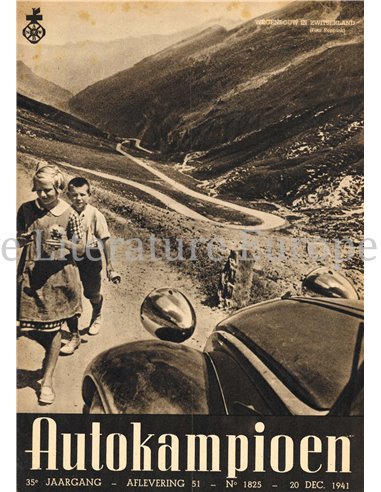 1941 AUTOKAMPIOEN MAGAZIN 51 NIEDERLÄNDISCH