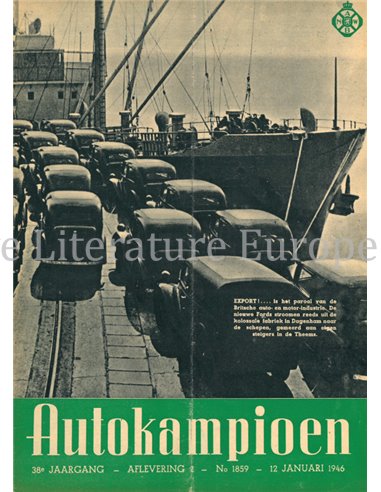 1946 AUTOKAMPIOEN MAGAZINE 2 DUTCH