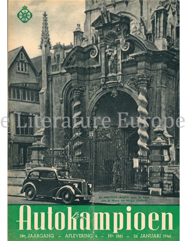 1946 AUTOKAMPIOEN MAGAZINE 4 DUTCH
