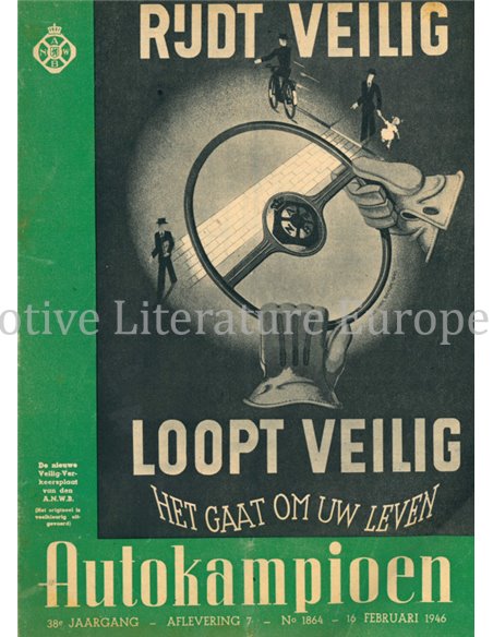 1946 AUTOKAMPIOEN MAGAZINE 7 DUTCH