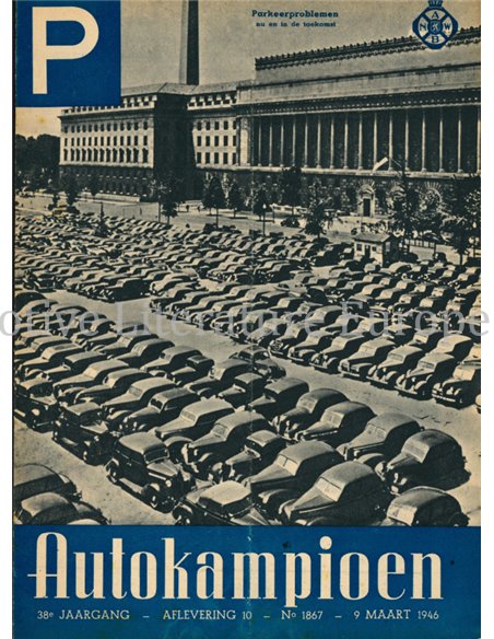 1946 AUTOKAMPIOEN MAGAZIN 10 NIEDERLÄNDISCH