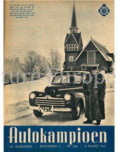 1946 AUTOKAMPIOEN MAGAZINE 11 NEDERLANDS