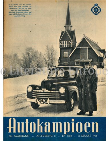 1946 AUTOKAMPIOEN MAGAZIN 11 NIEDERLÄNDISCH