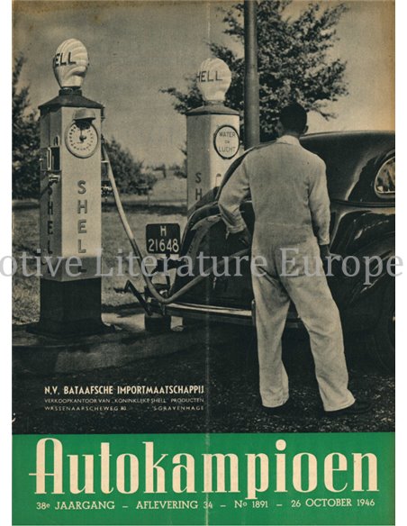 1946 AUTOKAMPIOEN MAGAZIN 34 NIEDERLÄNDISCH