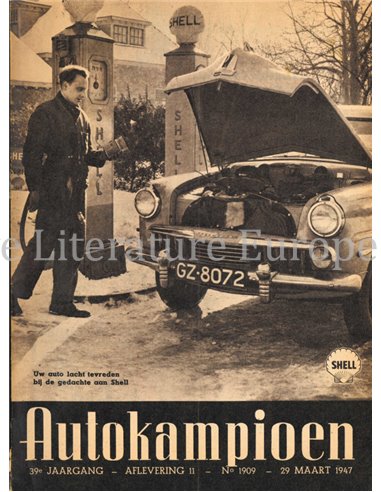 1947 AUTOKAMPIOEN MAGAZIN 11 NIEDERLÄNDISCH