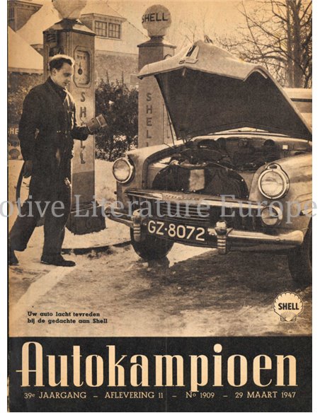 1947 AUTOKAMPIOEN MAGAZINE 11 DUTCH