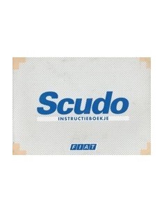 1995 FIAT SCUDO INSTRUCTIEBOEKJE NEDERLANDS