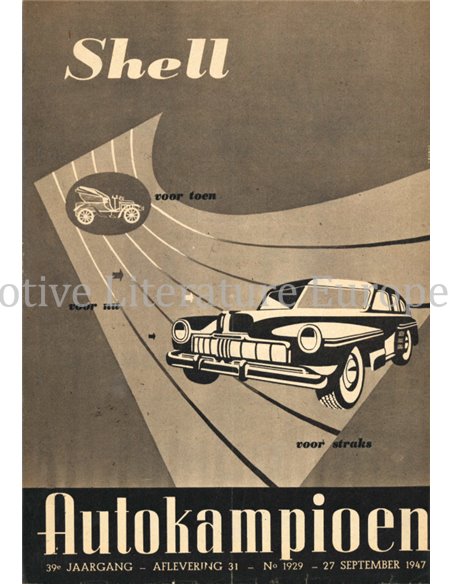 1947 AUTOKAMPIOEN MAGAZIN 31 NIEDERLÄNDISCH