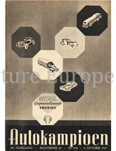 1947 AUTOKAMPIOEN MAGAZINE 33 DUTCH