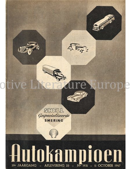 1947 AUTOKAMPIOEN MAGAZIN 33 NIEDERLÄNDISCH