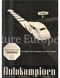 1947 AUTOKAMPIOEN MAGAZIN 37 NIEDERLÄNDISCH