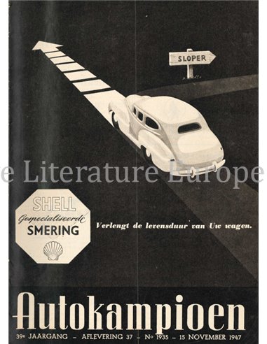 1947 AUTOKAMPIOEN MAGAZINE 37 DUTCH