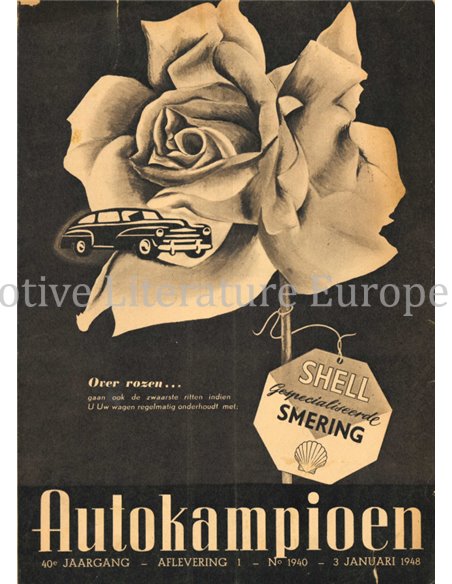 1948 AUTOKAMPIOEN MAGAZIN 1 NIEDERLÄNDISCH