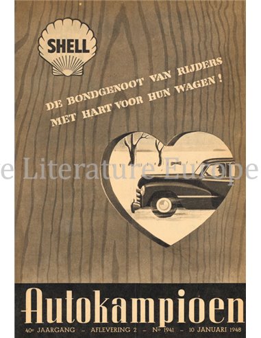 1947 AUTOKAMPIOEN MAGAZINE 2 DUTCH