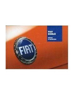2006 FIAT DOBLO INSTRUCTIEBOEKJE FRANS
