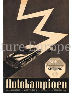 1948 AUTOKAMPIOEN MAGAZINE 4 NEDERLANDS