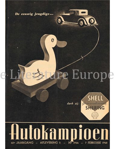1948 AUTOKAMPIOEN MAGAZINE 5 NEDERLANDS