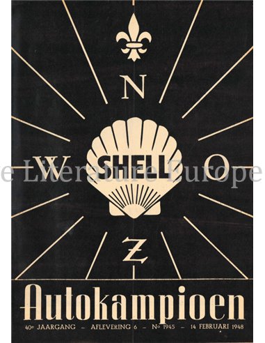 1948 AUTOKAMPIOEN MAGAZINE 6 NEDERLANDS