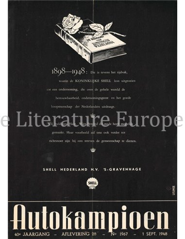 1948 AUTOKAMPIOEN MAGAZIN 28 NIEDERLÄNDISCH