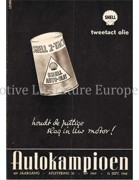 1948 AUTOKAMPIOEN MAGAZIN 30 NIEDERLÄNDISCH