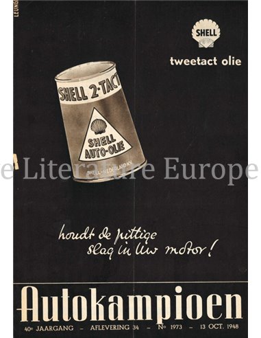 1947 AUTOKAMPIOEN MAGAZINE 34 DUTCH