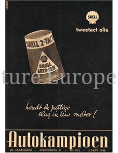 1948 AUTOKAMPIOEN MAGAZIN 37 NIEDERLÄNDISCH
