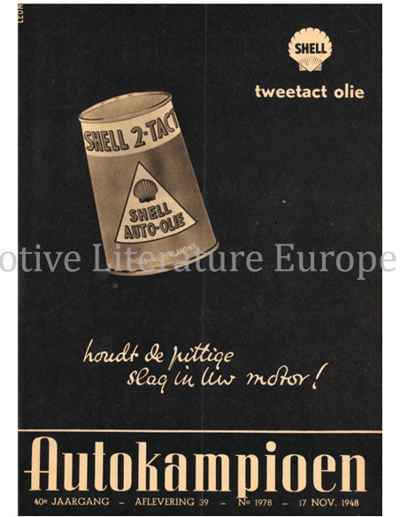 1947 AUTOKAMPIOEN MAGAZINE 39 DUTCH