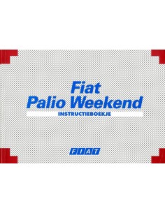 1997 FIAT PALIO WEEKEND INSTRUCTIEBOEKJE NEDERLANDS