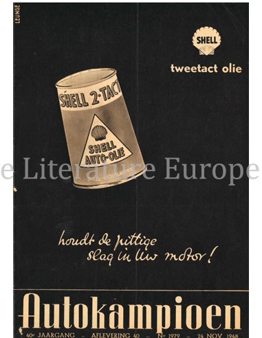 1948 AUTOKAMPIOEN MAGAZINE 40 NEDERLANDS